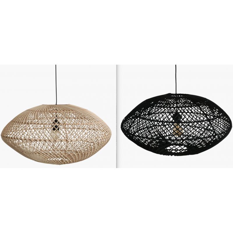 Scandinavian Rattan Pendant Light Shade Smithers Lighting £243.00 Wicker product_features