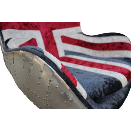 Aviator Union Jack Egg Chair Smithers Sofas and Armchairs &pound;1,850.00 Office Stainless Steel product_features