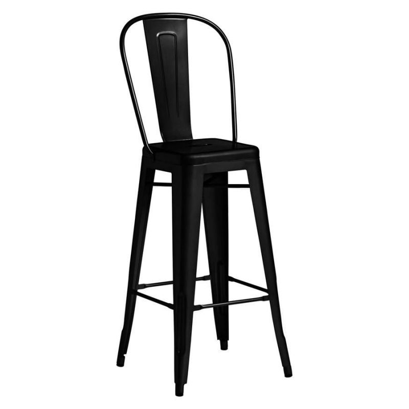 Industrial Coloured Metal Bar Stool With Backs Smithers Industrial Furniture £217.00 com product_features