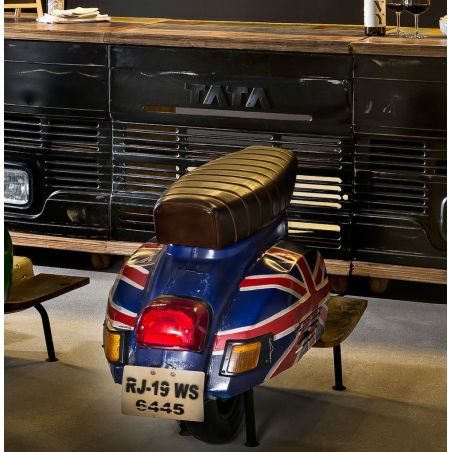 Vespa Scooter Bar Stool Smithers Used, Abused, & Reused £2,250.00      product_features