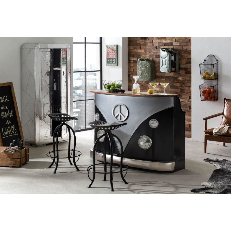 VW Camper Van Bar Smithers Home Bars £1,359.00 Bar Reclaimed Boat Wood Steel product_features