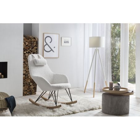 Milo Teddy Boy Rocking Chair Bedroom £1,000.00 Living Room Oak Veneer product_features