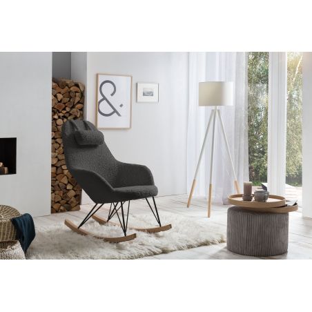 Milo Teddy Boy Rocking Chair Bedroom £1,000.00 Living Room Oak Veneer product_features
