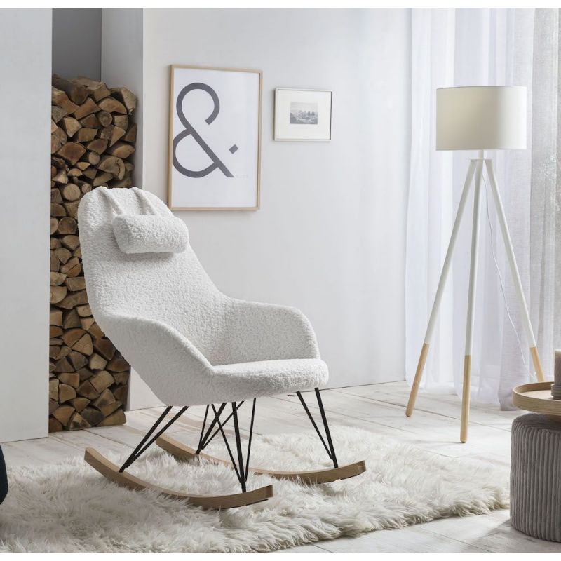 Milo Teddy Boy Rocking Chair Bedroom £1,000.00 Living Room Oak Veneer product_features