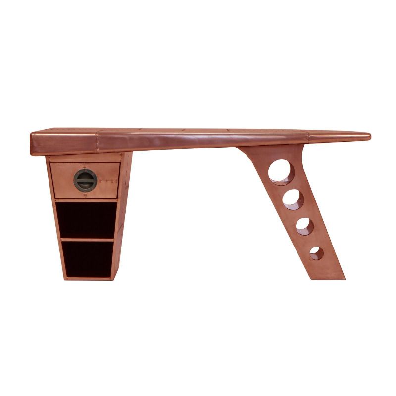 Spitfire Aviator Desk – Copper Half Wing Edition Smithers Office £1,975.00 Office Fir Wood Aluminium product_features