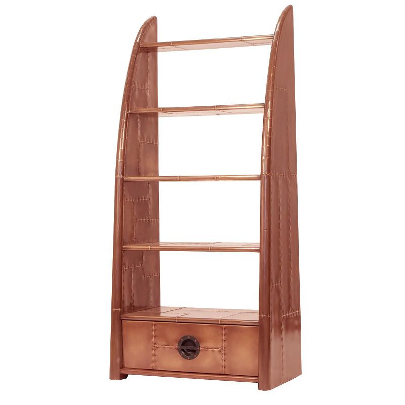 Spitfire Copper Bookcase Smithers Aviator £2,199.00 Office Fir Wood Aluminium product_features