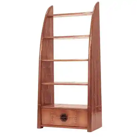 Spitfire Copper Bookcase Smithers Aviator £2,199.00 Office Fir Wood Aluminium product_features