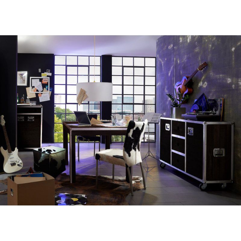 Roadie Table Smithers Designer Furniture £3,000.00 All Rooms Mango Wood Aluminium product_features