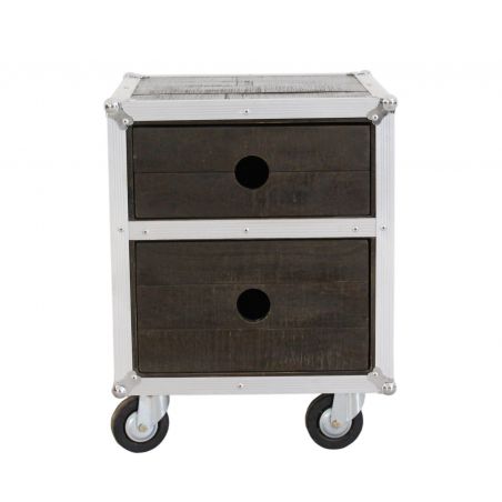 Roadie Side Cabinet Smithers Designer Furniture &pound;2,450.00 Bedroom Mango Wood Aluminium product_features