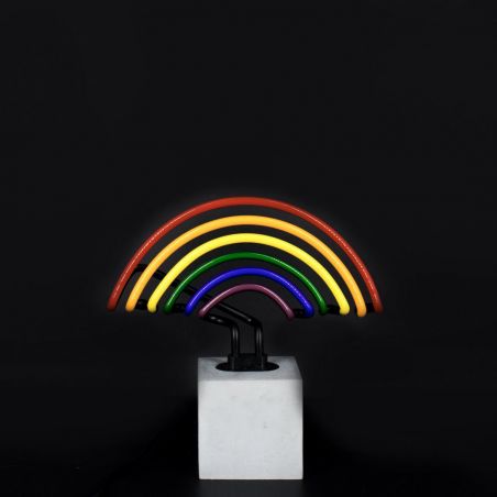 Rainbow Neon Light – Luxury Glass Wall Sign for Kids’ Room, Nursery Decor Smithers Your Custom Neon Sign & Neon Signs | Handm...