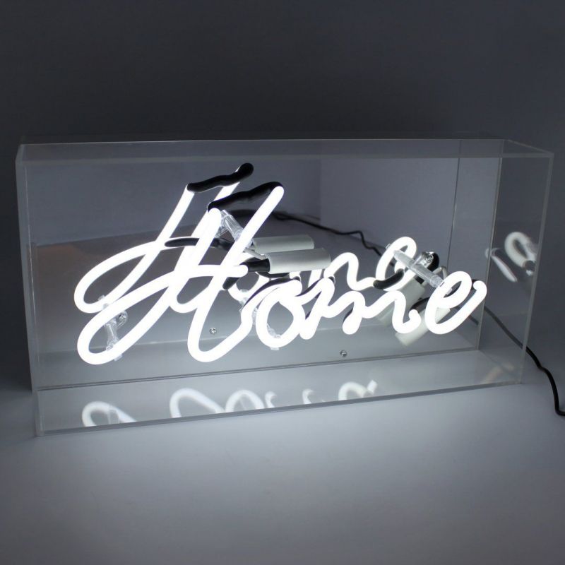 White Home Neon Light Smithers Your Custom Neon Sign & Neon Signs | Handmade in London by Smithers £140.00      product_features