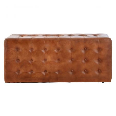 Leather Bench Smithers Bench Seats £390.00 Mango Wood product_features