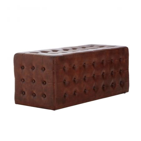 Leather Bench Smithers Bench Seats £390.00 Mango Wood product_features