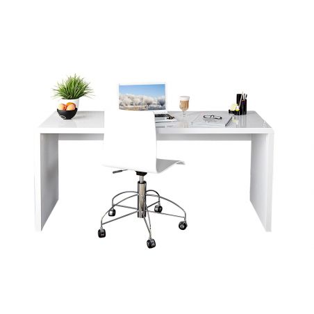 White Home Office Desk Smithers Designer Furniture &pound;1,162.33 Office MDF product_features