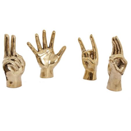 Brass Hands High Five - Rock On Smithers Retro Ornaments £125.00      product_features