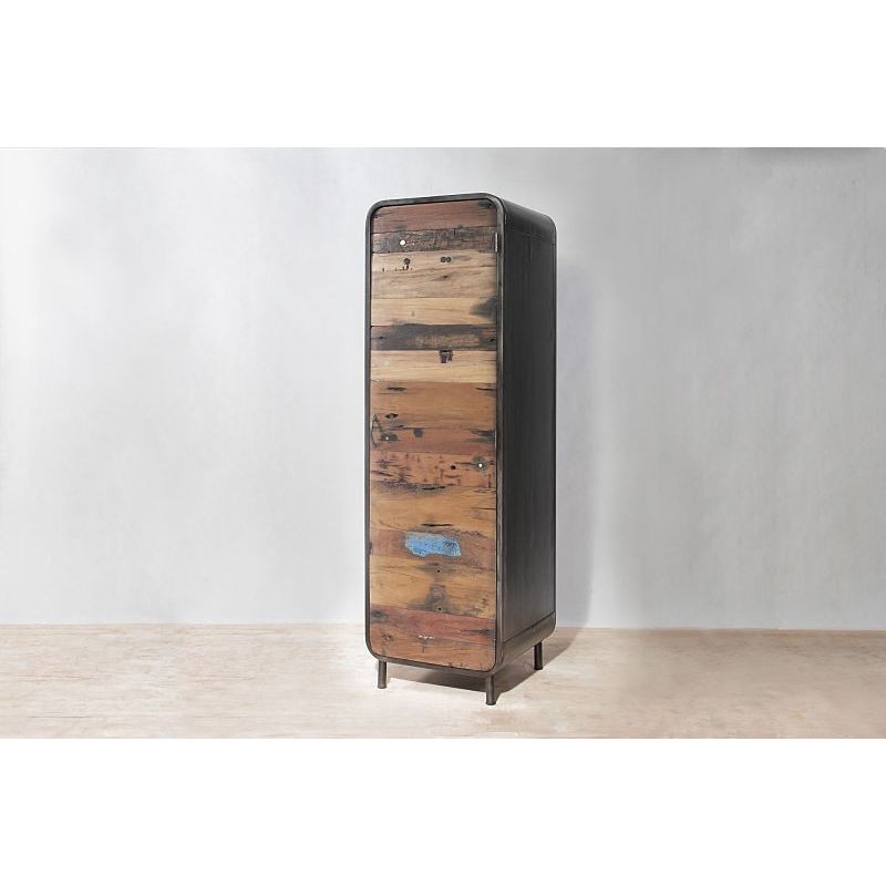 New York Loft Tall Cabinet Smithers Reclaimed Wood Furniture £1,387.00 Bedroom Reclaimed Boat Wood product_features