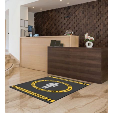 Social Distancing Floor Mats Smithers Archives &pound;316.00 All Rooms product_features
