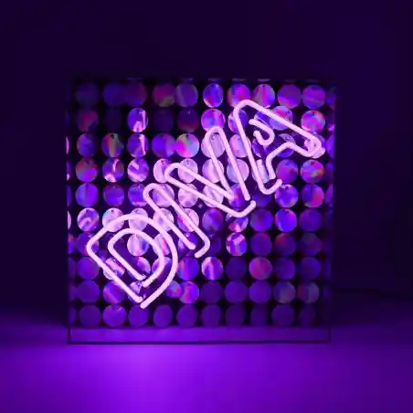 Diva Neon Sign – Purple Light with Sequin Vibes for Dressing Room, or Bedroom Smithers Your Custom Neon Sign & Neon Signs | H...