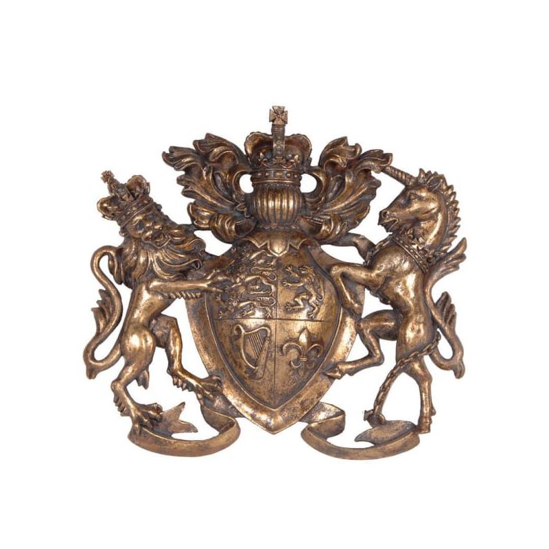 Brass Coat Of Arms Wall Plaque Smithers Signs £65.00      product_features