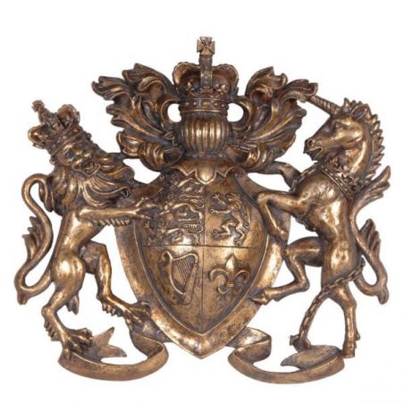 Brass Coat Of Arms Wall Plaque Smithers Signs £65.00      product_features