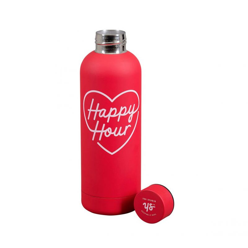 Red Happy Hour Water Bottle  Personal Accessories £20.00      product_features