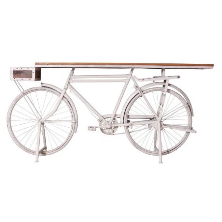 Bicycle Table Smithers Used, Abused, & Reused &pound;1,329.00 Bar Reclaimed Steel product_features