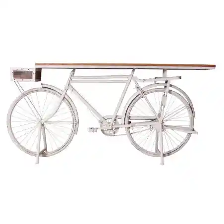 Bicycle Table Smithers Used, Abused, & Reused &pound;1,329.00 Bar Reclaimed Steel product_features