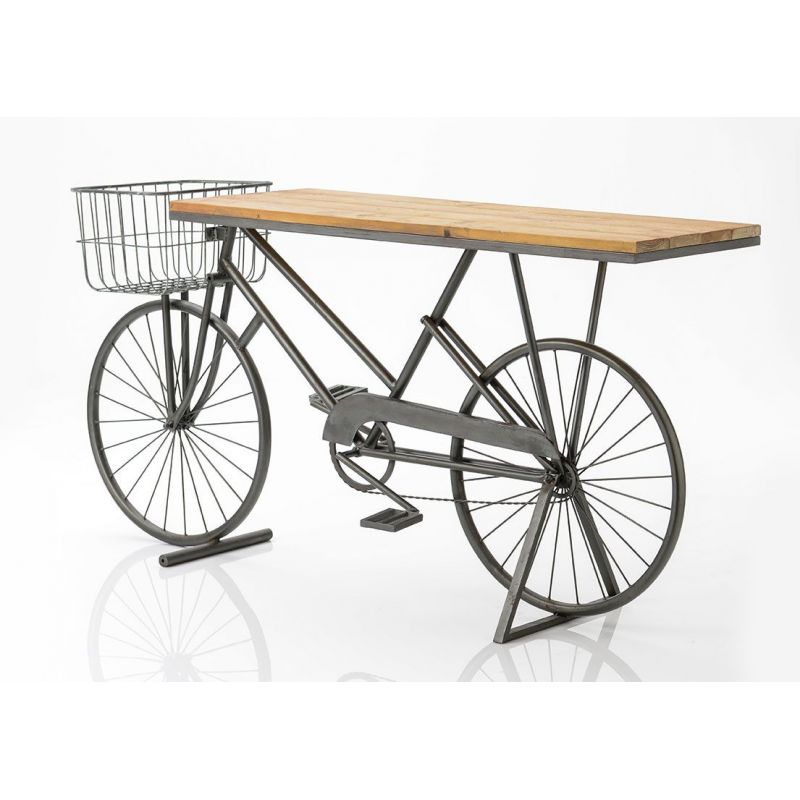 Bicycle Table Smithers Used, Abused, & Reused £1,329.00 Bar Reclaimed Steel product_features