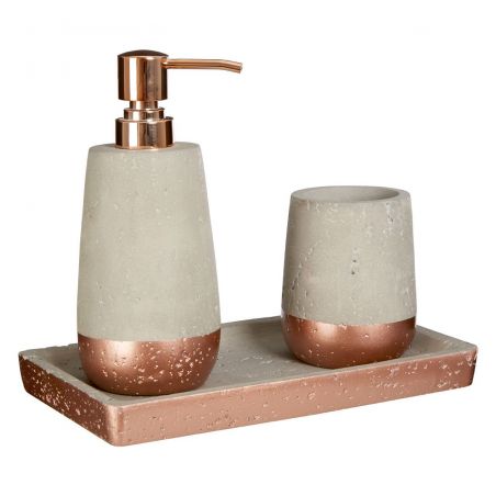 Copper & Concrete Bathroom Accessories – Vintage & Retro Charm Smithers This And That £12.00 Toilet product_features