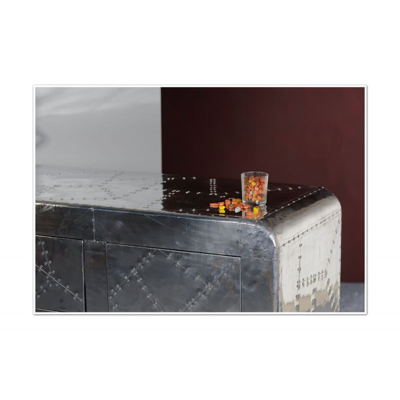 Aviator Sideboard – Luxury Storage for Kitchen & Office Spaces Smithers Office £2,400.00 All Rooms Aluminium product_features