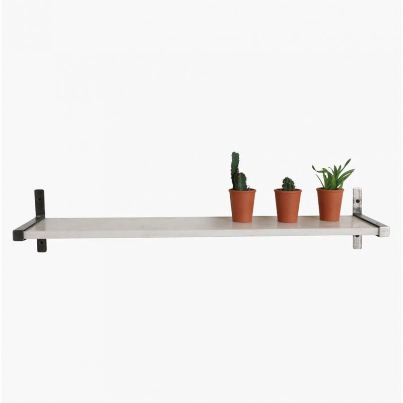 Marble Wall Shelf White or Black Smithers This And That £155.00 Bathroom Steel product_features