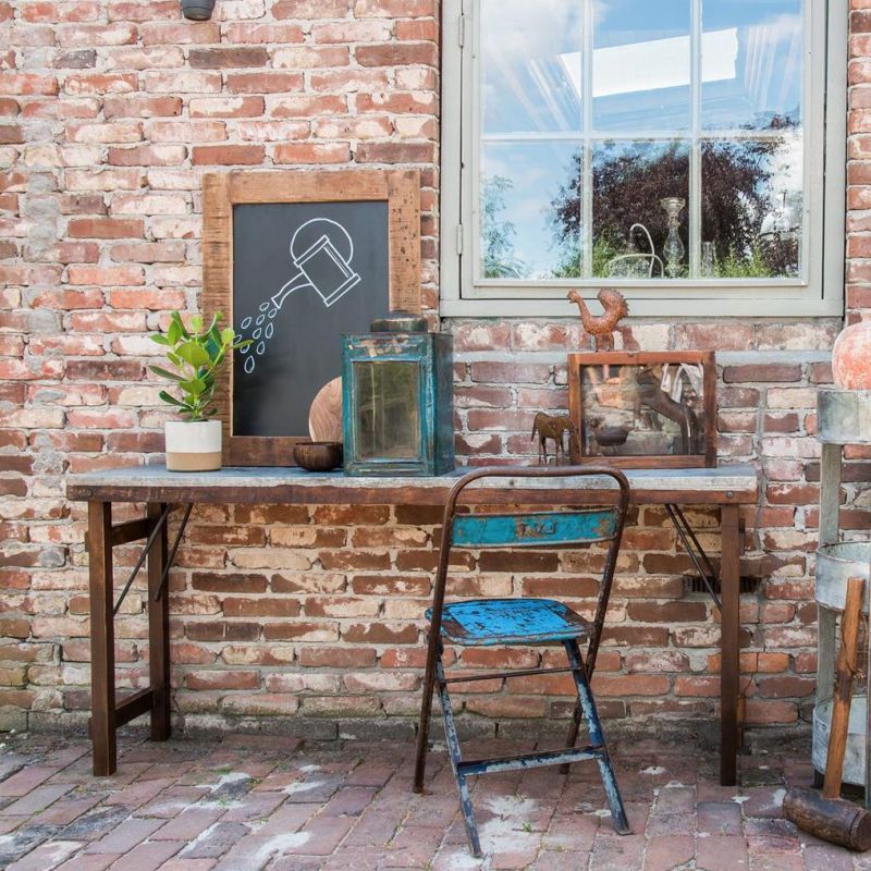 Factory Wall Menu Chalk Blackboard Wall Art £430.00 FSC Recycled Wood product_features