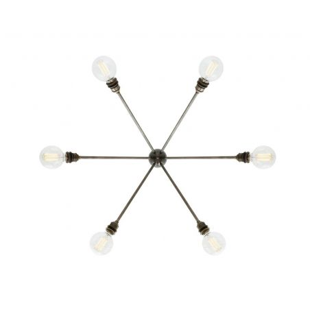 Sputnik Light Chandelier – Sculptural Ceiling Fixture Smithers Lighting £1,250.00 Entrance Hall Spun Brass product_features