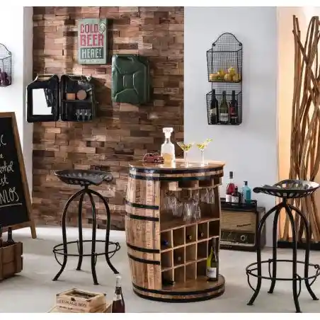 Barrel Bar Smithers Furniture &pound;1,081.00 Kitchen Reclaimed Wood product_features