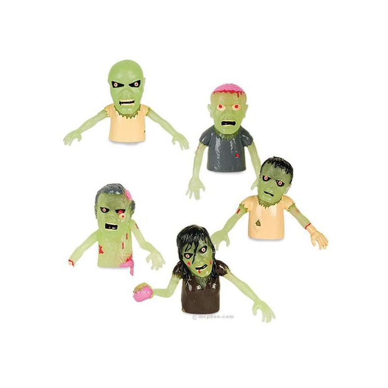 Zombie Finger Puppets – The Grossest Puppet on Hand for Halloween Horrors & Gory Laughs  Gifts £3.00      product_features