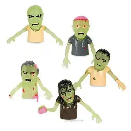 Zombie Finger Puppets – The Grossest Puppet on Hand for Halloween Horrors & Gory Laughs  Gifts £3.00      product_features