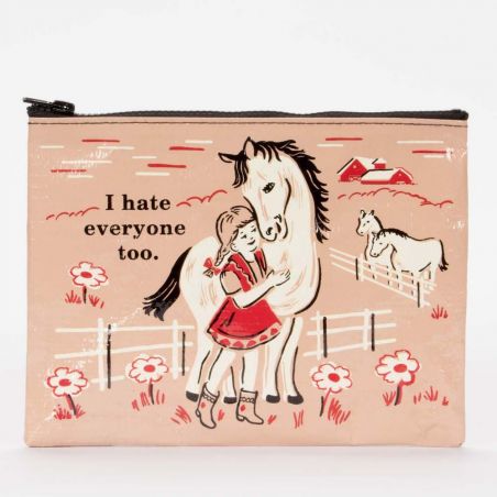 I Hate Everyone Too Zipper Purse Gifts &pound;23.00 product_features