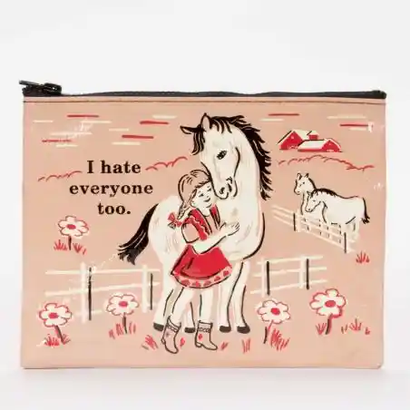I Hate Everyone Too Zipper Purse Gifts &pound;23.00 product_features