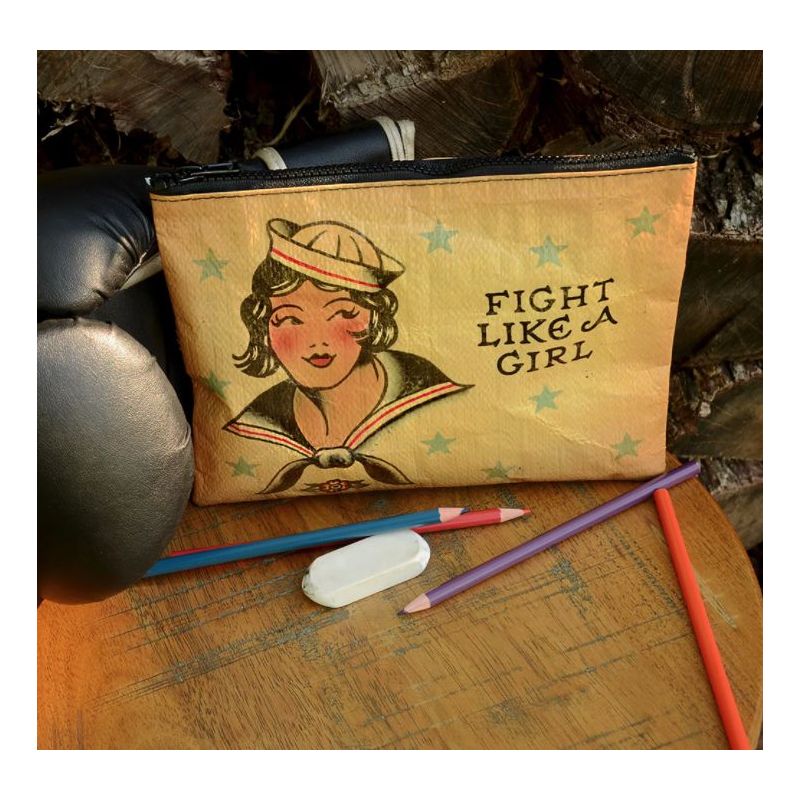 Fight like A Girl Zipper Purse  Personal Accessories £23.00      product_features