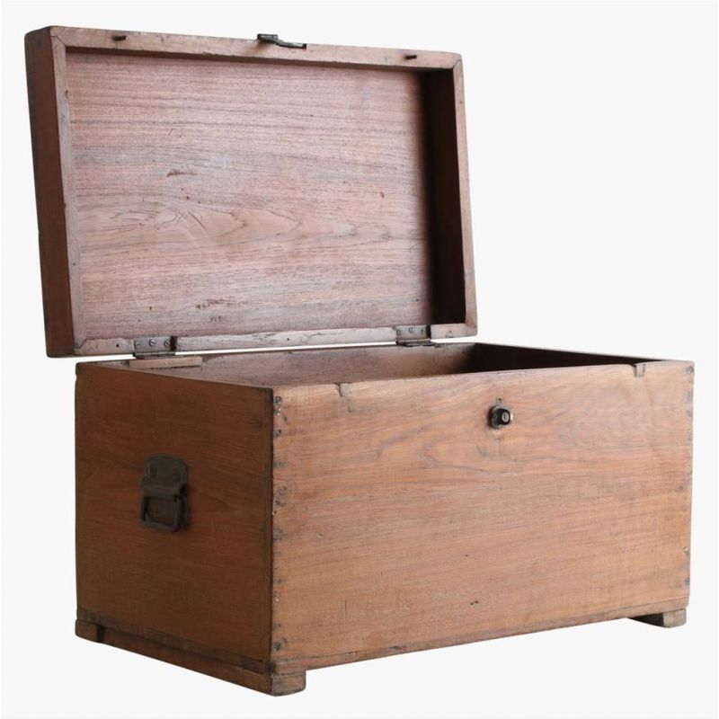 Teak Wood Storage Trunk Chest Smithers Reclaimed Wood Furniture £520.00 Living Room Teak Wood product_features