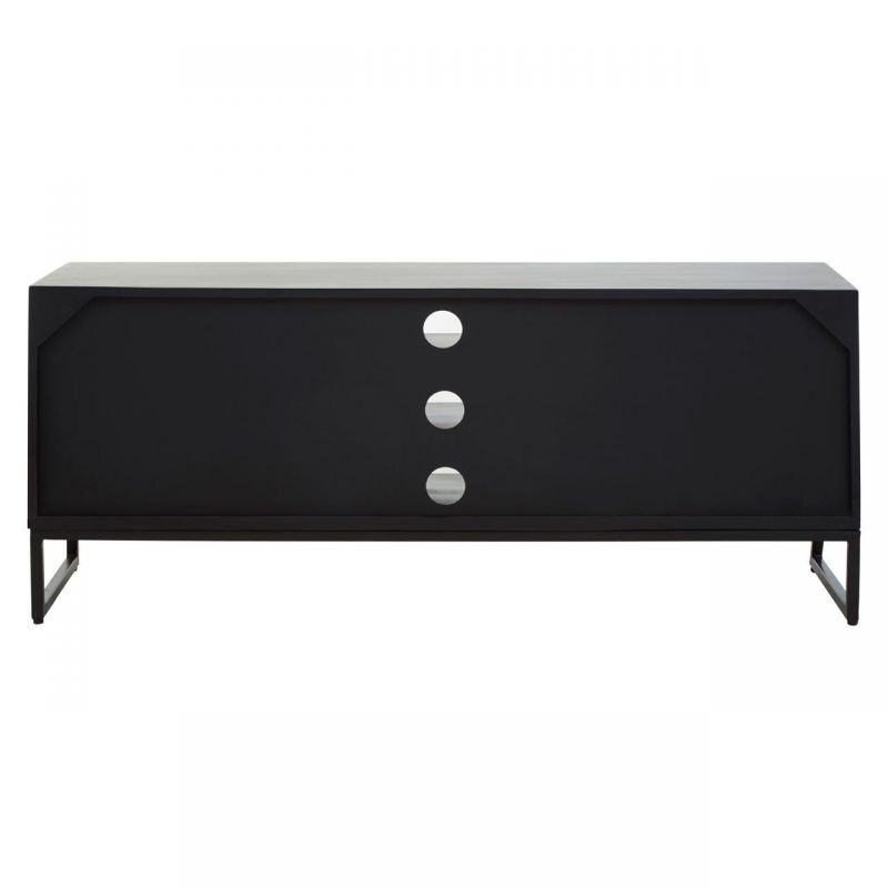 Monochrome Black & White Tv Unit Retro Furniture £1,210.00 Living Room Acacia Steel product_features