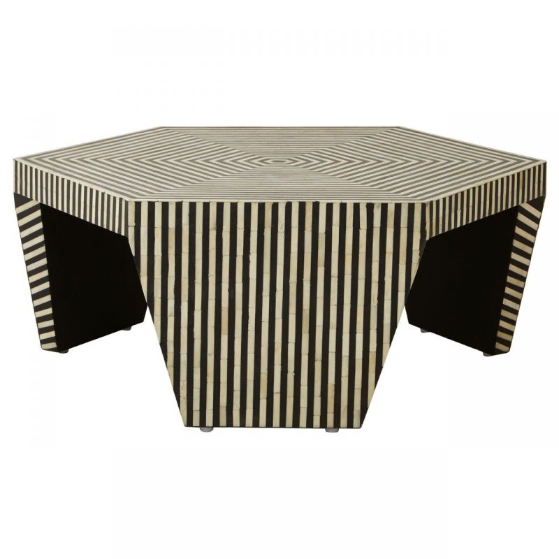 Hexagon Monochrome Coffee Table Retro Furniture £1,513.00 Living Room product_features