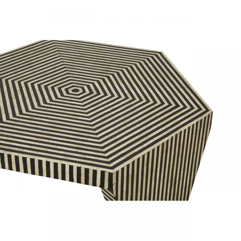 Hexagon Monochrome Coffee Table Retro Furniture £1,513.00 Living Room product_features