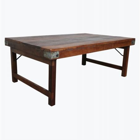 Fold Away Coffee Table &ndash; Reclaimed Industrial Style That Folds with Flair Smithers Industrial Furniture &pound;550.00 Living Room R...
