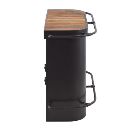 Titanic Home Bar Smithers Home Bars &pound;2,011.00 Living Room Reclaimed Boat Wood Recycled Steel product_features