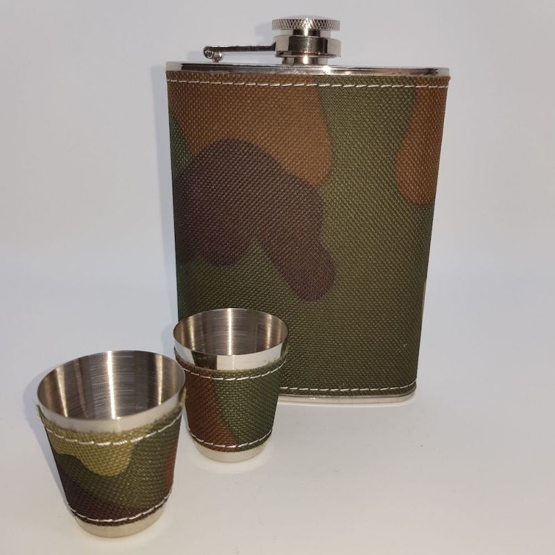 Camo Hip Flask  Gifts £20.00      product_features