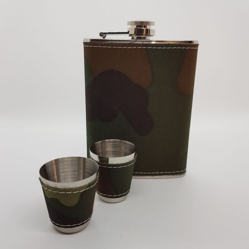 Camo Hip Flask  Gifts £20.00      product_features