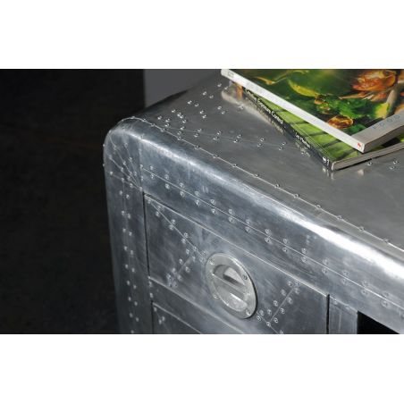 Aviator TV Cabinet Smithers TV Units &pound;1,008.00 Living Room MDF Aluminium product_features