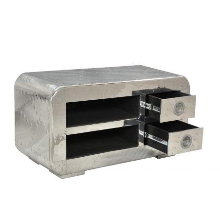 Aviator TV Cabinet Smithers TV Units &pound;1,008.00 Living Room MDF Aluminium product_features