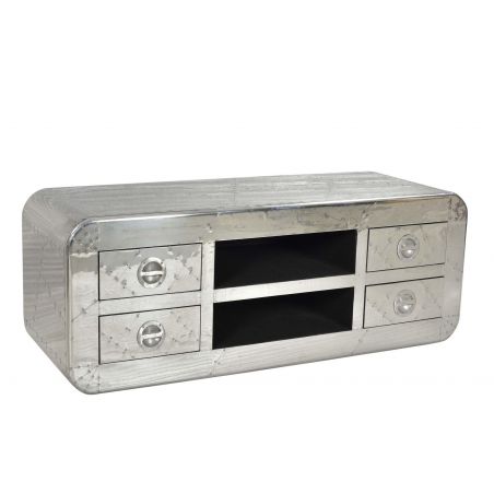 Aviator TV Cabinet Smithers TV Units &pound;1,008.00 Living Room MDF Aluminium product_features